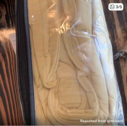 Photo of free King size yellow velvet comforter (Inwood) #2