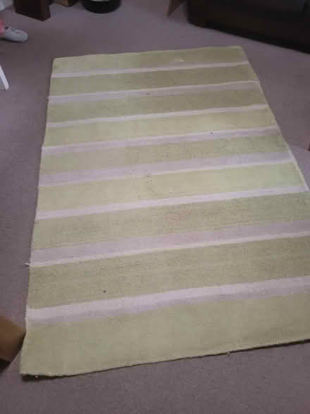 Photo of free Laura Ashley rug green (Kidderminster DY11) #1