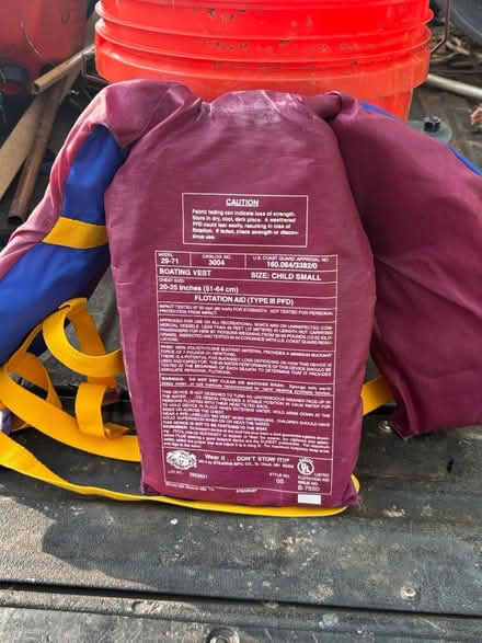 Photo of free Kids life preserver (Annapolis) #1