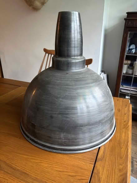 Photo of free Metal bell lamp shade (Crouch End N8) #1