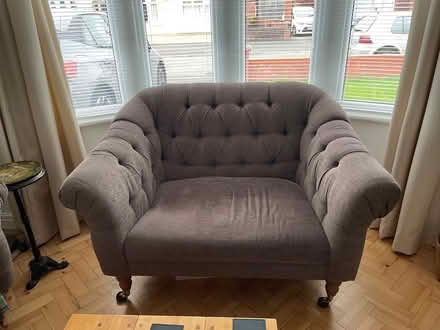 Photo of free Two seater M&S sofa (Cardiff CF14 1QE) #1