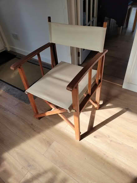 Photo of free Director style folding chair (Girdle Toll KA11) #1