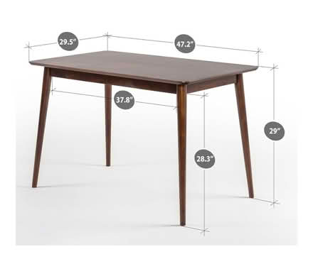 Photo of free Wooden dining table (Garston WD25) #1