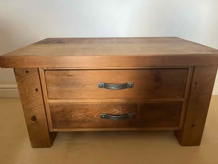 Photo of free Chunky wooden coffee table (OX28 Witney) #1