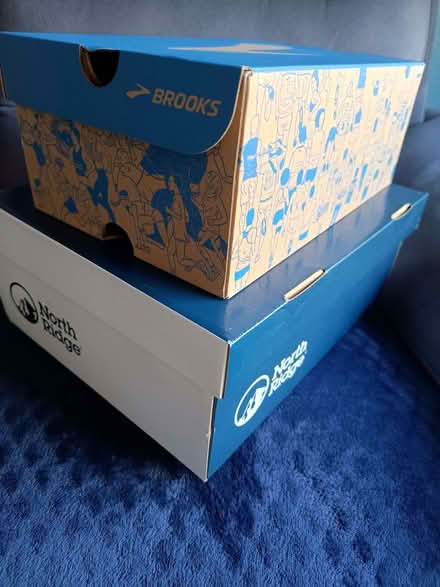 Photo of free 2 empty shoe boxes in good clean condition (Netherfield, Kendal LA9) #1