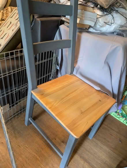 Photo of free Set of 4 wooden chairs (Ruscombe GL6) #1