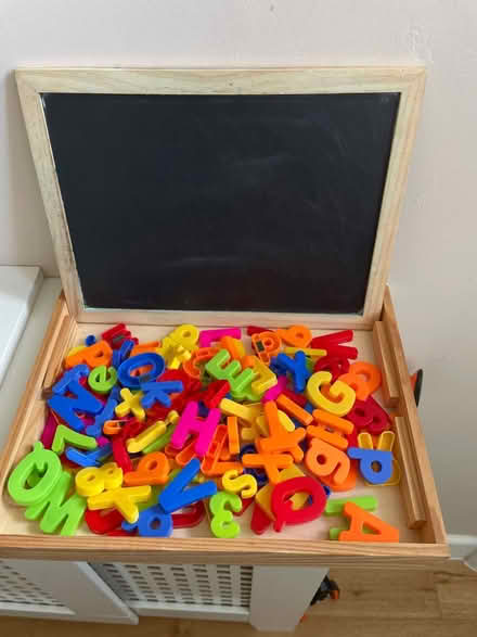 Photo of free Box of magnetic letters and numbers (Ladywell SE4) #2