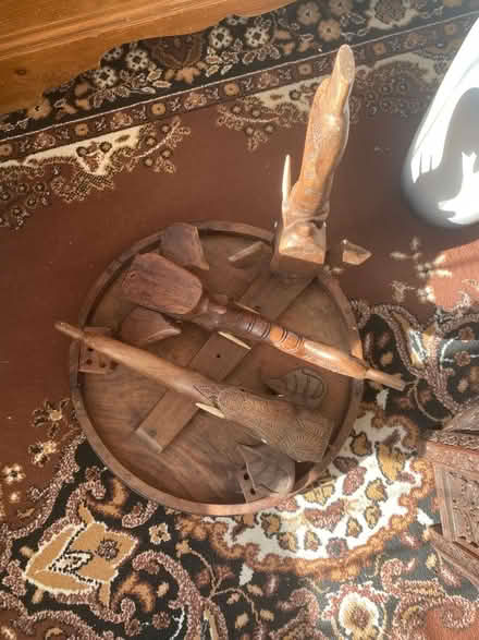 Photo of free Indian Table (Bagillt CH6) #1