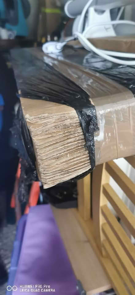Photo of free Ten cardboard moving boxes. never used still packed up. (Straiton EH20) #1