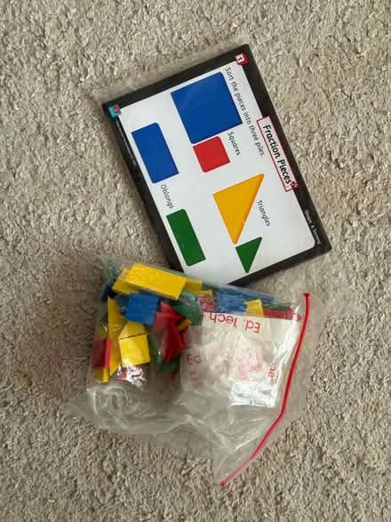 Photo of free Fraction pieces learning resource (Headington OX3) #1