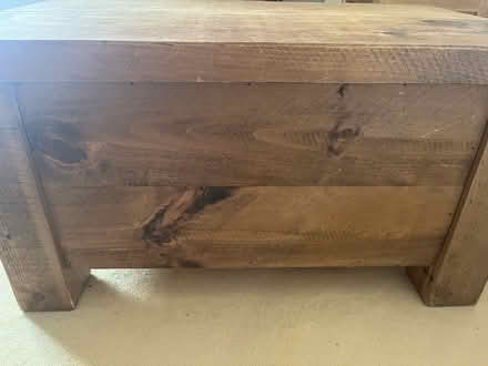 Photo of free Chunky wooden coffee table (OX28 Witney) #4