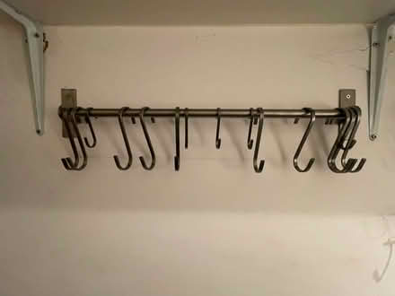 Photo of free IKEA steel rails & hooks (Northfields) #3