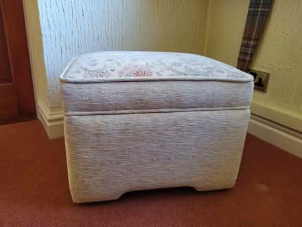 Photo of free Footstool/Pouffe with storage (Cheslyn Hay WS6) #2