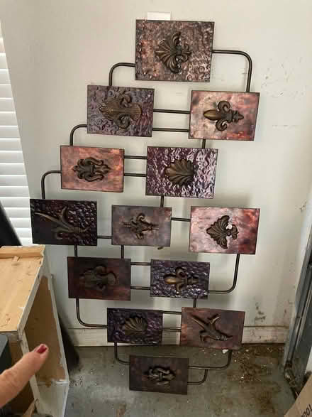 Photo of free Metal wall art (Kyle past Hays High Schools) #1