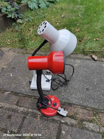 Photo of free Two adjustable lamps (Bordon GU35) #3