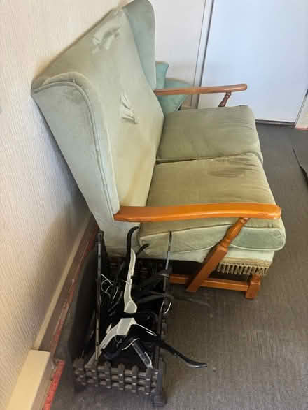 Photo of free Small 2 seater couch / setee (Maghull, L31) #3