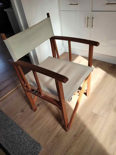 Photo of free Director style folding chair (Girdle Toll KA11) #2