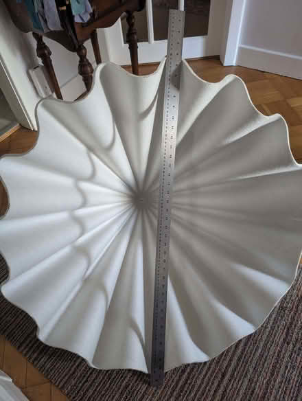 Photo of free Huge grey felt designer lampshade (Headington OX3) #1