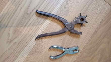 Photo of free Two hole-punches for leather etc (New Marston OX3) #1