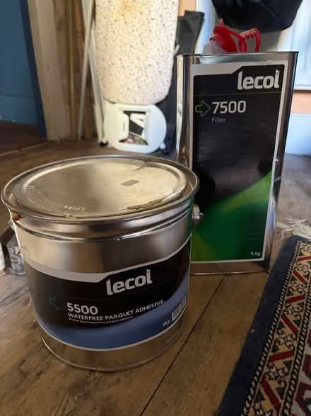 Photo of free Adhesive and filler for parquet (Ladywell SE13) #1