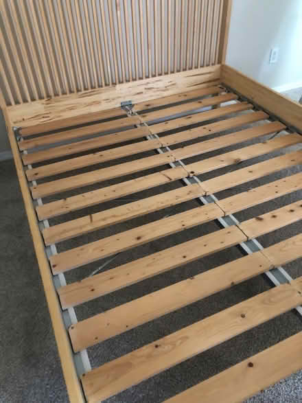 Photo of free Full bed frame,box spring,mattress (Downtown/Old Town) #3