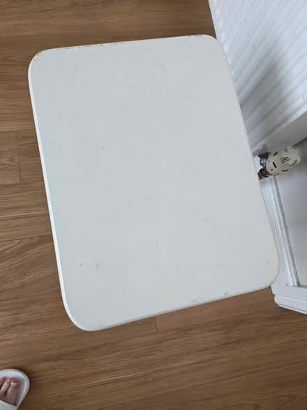 Photo of free Small white side table (Dingle L8) #2