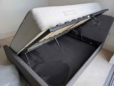 Photo of free Double bed with mattress (Highbury N4) #2