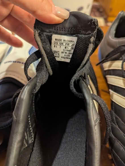 Photo of free Women's 8.5 soccer cleats & gear (Hill East) #1