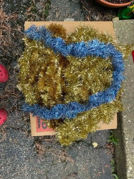 Photo of free Vintage Gold Tinsel (NW Evanston) #1