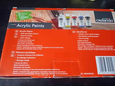 Photo of free Acrylic paints (MK41) #2