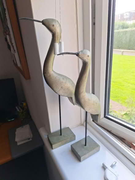 Photo of free Silver bird ornaments (BN41) #1