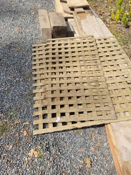 Photo of free 2 pieces of wood Lattice (mohegan lake, ny) #1
