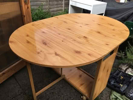 Photo of free Collapsible table (Lower Marsh Lane KT1) #1