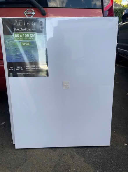 Photo of free Plain canvas (Weoley castle B29) #1