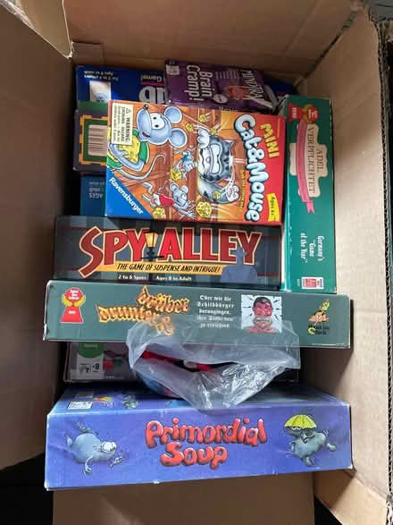 Photo of free Four large boxes of board games (Lowell Massachusetts) #3