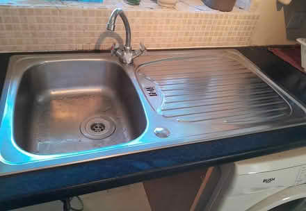 Photo of free Stainless steel sink with tap (Widdrington, Morpeth NE61) #2