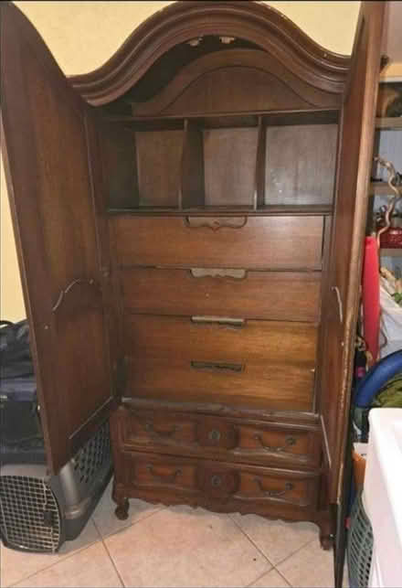 Photo of free Antique Chifferobe wardrobe (Atlantic and Andrews) #2