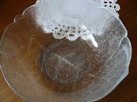 Photo of free Pretty Glass Fruit or Salad Bowl (Woodside WD25) #3