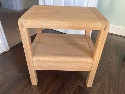 Photo of free Bedside table with one drawer (Waterloo) #3