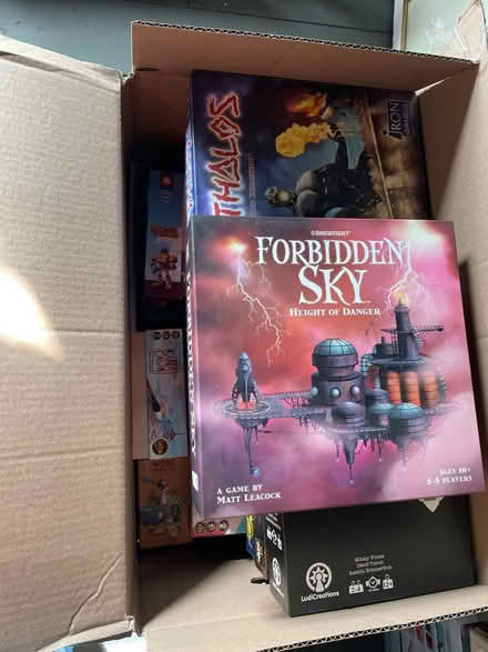 Photo of free Four large boxes of board games (Lowell Massachusetts) #1