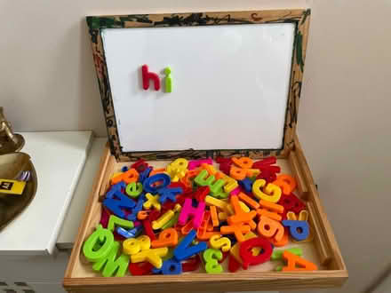 Photo of free Box of magnetic letters and numbers (Ladywell SE4) #1