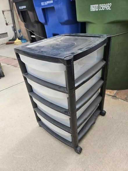 Photo of free 4 drawer rolling storage (Sevenhills) #2