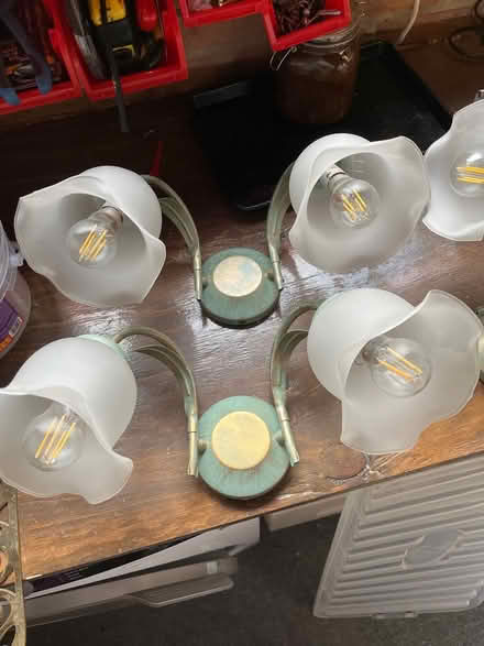 Photo of free Wall lights (GU22) #1
