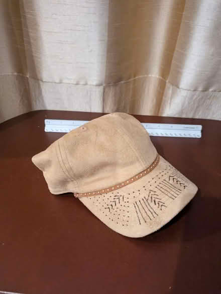 Photo of free Suede baseball cap (Fanwood) #1