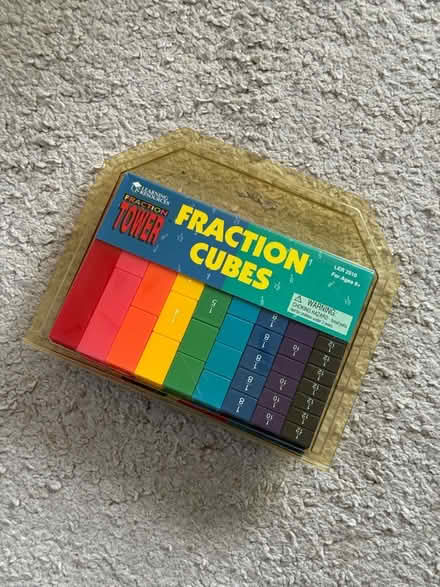 Photo of free Fraction cubes learning resource (Headington OX3) #1