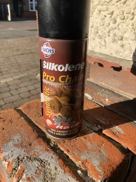 Photo of free Motorcycle chain lubricant (Chelmsford CM2) #1