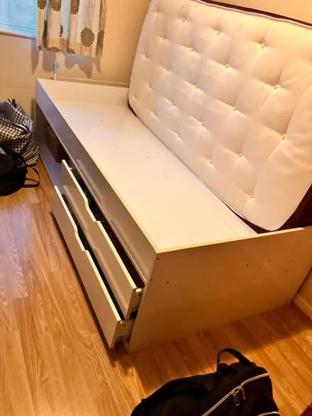 Photo of free Single bed frame with storage (Whitley RG2) #1