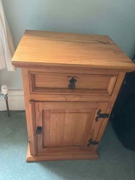 Photo of free Small pine cupboard with drawer (Malvern Link WR14) #1