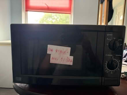 Photo of free Microwave & bicycle (Charnock S12) #1