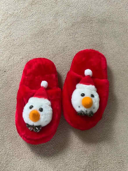 Photo of free Christmas slippers (Whitegrove RG12) #1